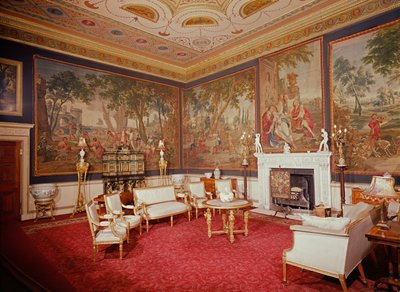 View of the Drawing Room by Unbekannt Unbekannt